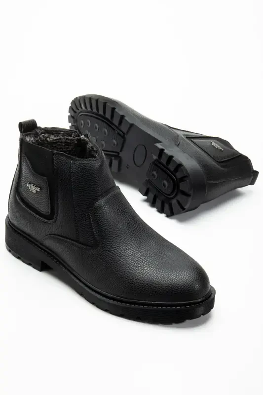 Waterproof Fur-lined Guaranteed Unisex Winter Zipper Boots with Sturdy Sole - 1