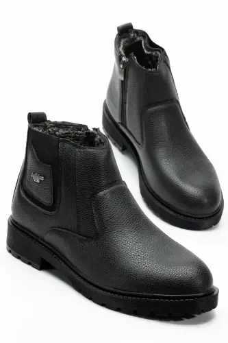 Waterproof Fur-lined Guaranteed Unisex Winter Zipper Boots with Sturdy Sole - BY OXFORD (1)