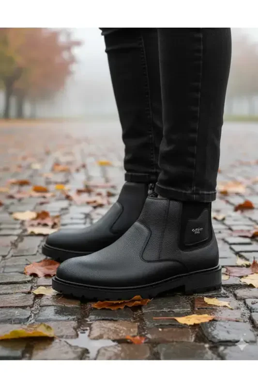 Waterproof Fur-lined Guaranteed Unisex Winter Zipper Boots with Sturdy Sole - 5