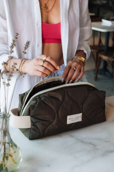 Waterproof Hair Styling Bag and Organizer - WOLF & ROCK