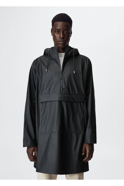 Waterproof Jacket with Pockets - MANGO MAN (1)