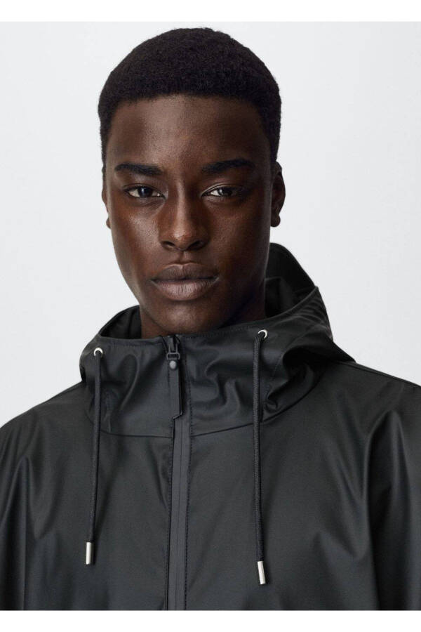 Waterproof Jacket with Pockets - 5