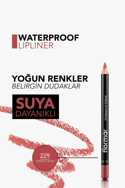 Waterproof Lipliner - 229 Tender Cream - 8690604111299 - 18