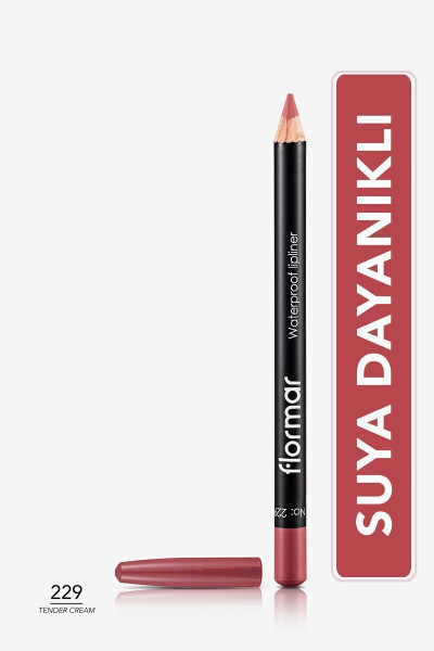 Waterproof Lipliner - 229 Tender Cream - 8690604111299 - 1