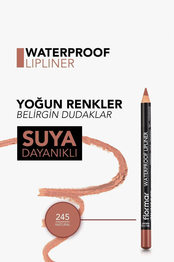 Waterproof Lipliner - 245 Natural - 20