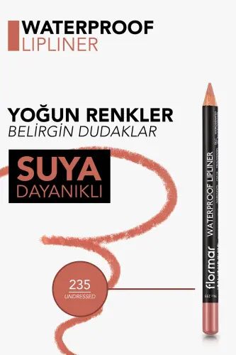 Waterproof Lipliner - Suya Dayanıklı Dudak Kalemi No: 235 Undressed 1.14 g 8690604567485 - 235 UNDRESSED - 5