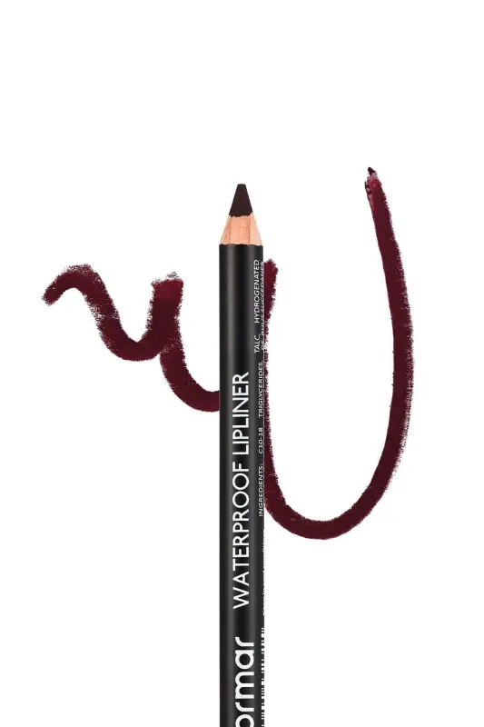 Waterproof Lipliner - Suya Dayanıklı Dudak Kalemi No: 242 Deep Bordeaux 1.14 g 8690604567577 - 242 DEEP BORDEAUX - 3