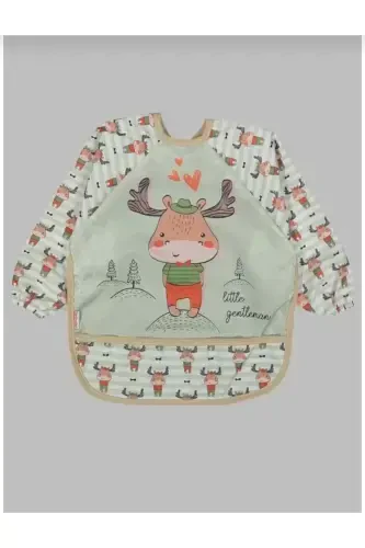 Waterproof Long-Sleeve Feeding & Activity Bib S - 5