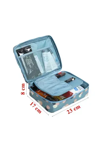 Waterproof Organizer Cosmetic Makeup Bag Mint-Mint - ECOFORM (1)