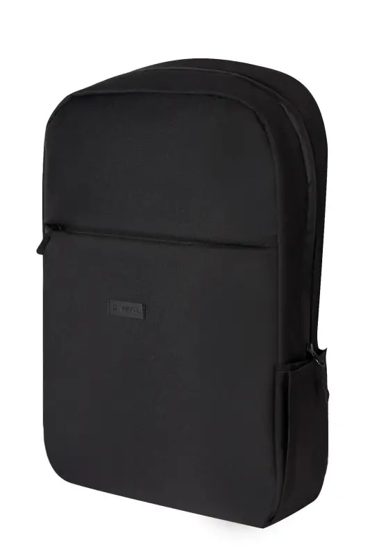 Waterproof Zipper Detail 15.6-16.1-16.9 Inch Compatible Black Backpack - 5