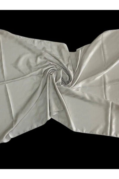 Waterway Pattern Jacquard Shawl - MİSS İPEK