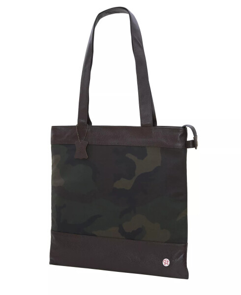 Waxed Graham Medium Tote Bag Black - 9