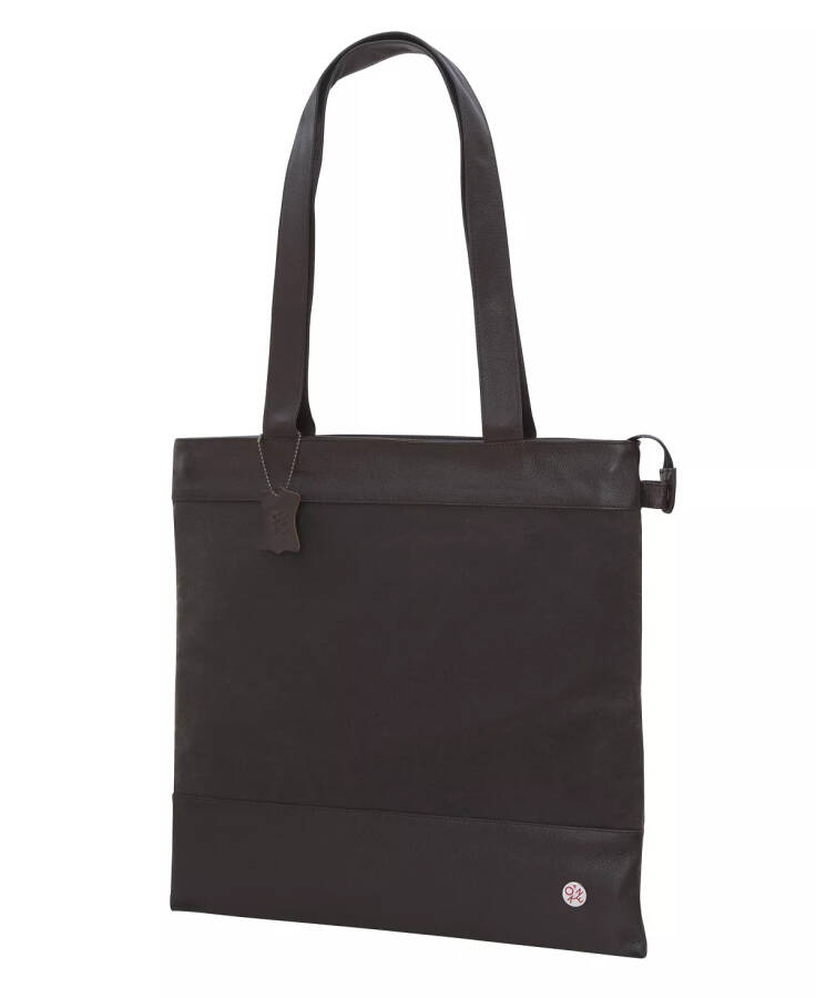 Waxed Graham Medium Tote Bag Black - 17