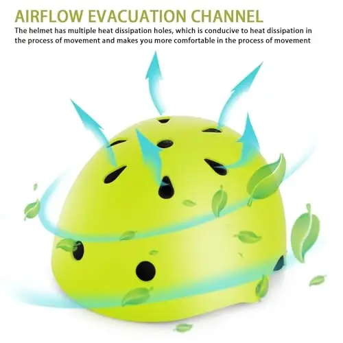 WayEee Kids Bike Helmet Set Skateboard Knee Pads, Helmet Pad Set Protective Gear Set Adjustable for Girls Kids 3-14 Helmet Elbow Pads Wrist Guards for Sport Cycling Bike Roller Skating Scooter - 2