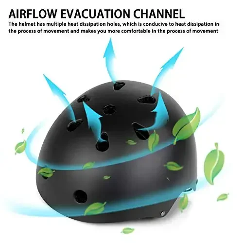 WayEee Kids Bike Helmet Set Skateboard Knee Pads, Helmet Pad Set Protective Gear Set Adjustable for Girls Kids 3-14 Helmet Elbow Pads Wrist Guards for Sport Cycling Bike Roller Skating Scooter - 3