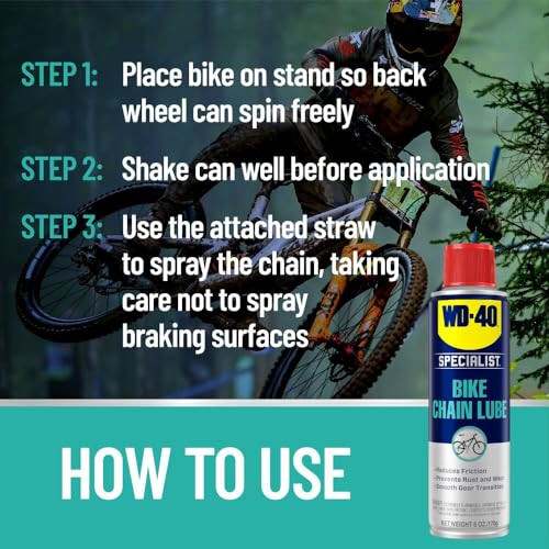 WD-40 Specialist Bike Chain Lube, 2.5 OZ - 4