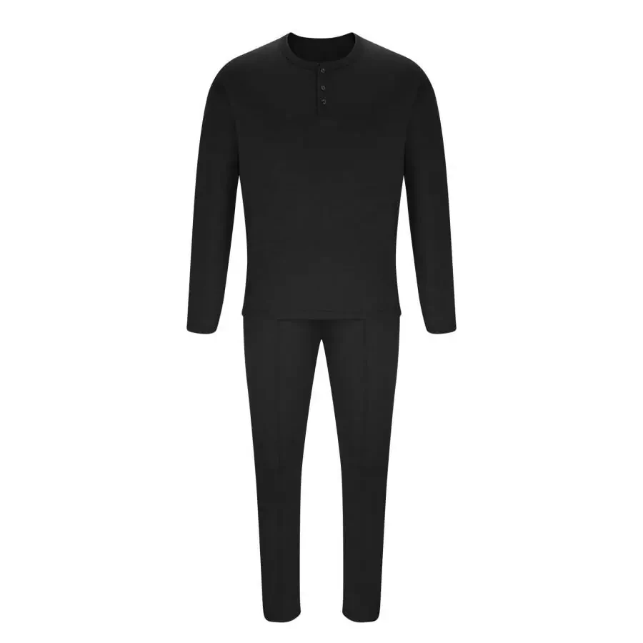 Wdfiry Erkaklar uchun 2 qismli sport kostyumlari Moda kundalik sport yugurish liboslari Uzoq yengli sport kostyumlar to'plami Erkaklar uchun sport kostyum - 3