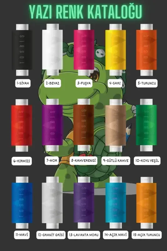 [ WE ARE WRITING THE NAME YOU WANT WITH EMBROIDERY ] Rabbit Anthracite 0-8 Years Old Children's Backpack, Kindergarten - Nursery - Gray - 6