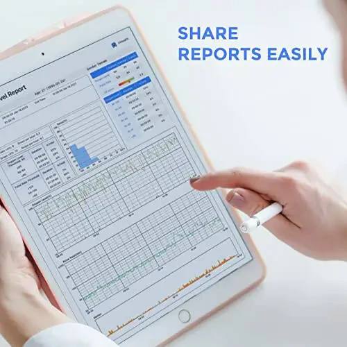 Wearpulse Continuous Wrist Pulse Oximeter, Blood Oxygen Saturation Monitor with Smart reminder, Bluetooth, 72 Hours Endurance Tracking SpO2 and Pulse Rate, Checkme O2 Max with PC Software & APP - 5