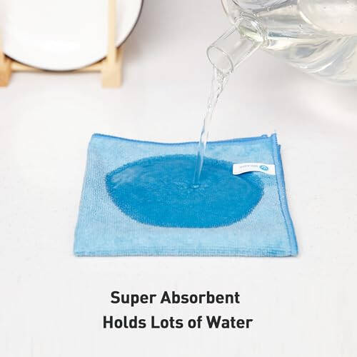 WEAWE Blue Microfiber Cleaning Cloth 13