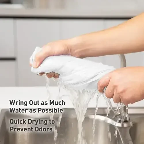 WEAWE White Microfiber Cleaning Cloth 13