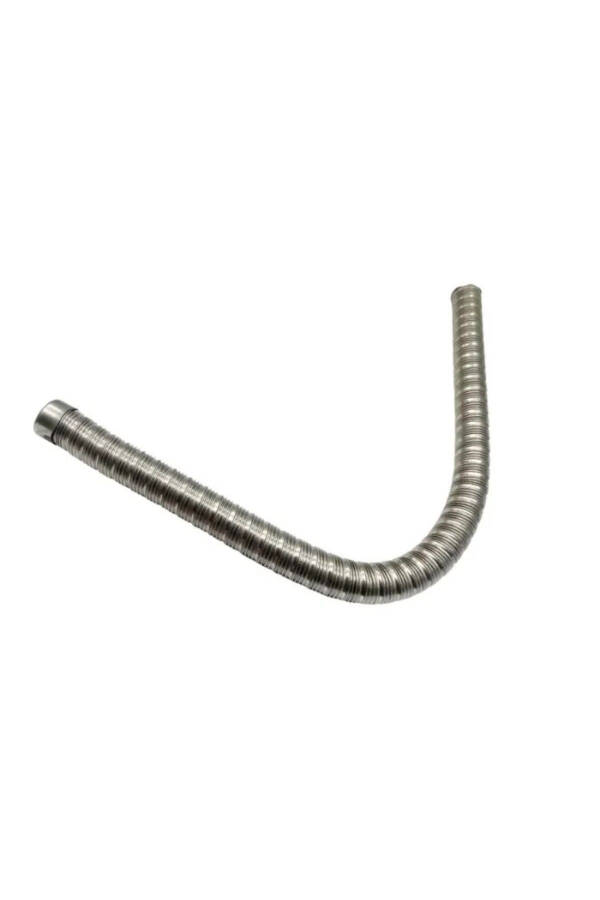 Webasto Type Exhaust Pipe Stainless Chrome - 4