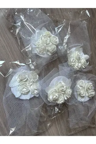 Wedding Accessory, Wedding Cap Veil, Wedding Hat, Wedding Cap, Bridal Hat, Veil, Tulle Bridal Comb - 5