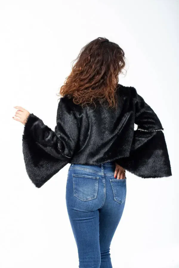 Wedding Dress Fur Bolero - 3