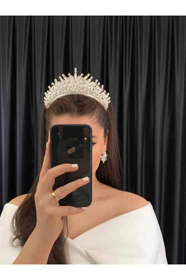 WEDDING ENGAGEMENT HENNA BETROTHAL CROWN - 2