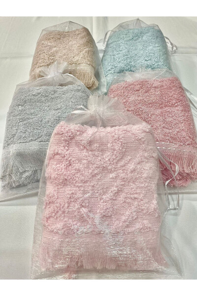 Wedding Towel, 20 Assorted (30X50CM KITCHEN TOWEL) and 20 Tulle Bags, Mawlid, Baby, Circumcision, Engagement - 9