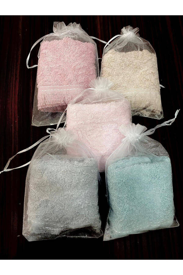 Wedding Towel, 20 Assorted (30X50CM KITCHEN TOWEL) and 20 Tulle Bags, Mawlid, Baby, Circumcision, Engagement - 10