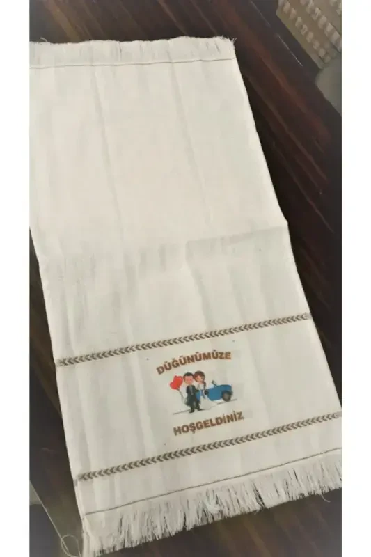 Wedding Towel Car Towel, Convoy Towel 12 Packaged Bride Groom Model-whitemavi - 6