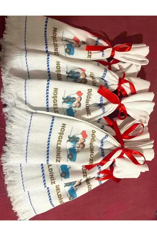 Wedding Towel Car Towel, Convoy Towel 12 Packaged Bride Groom Model-whitemavi - 7