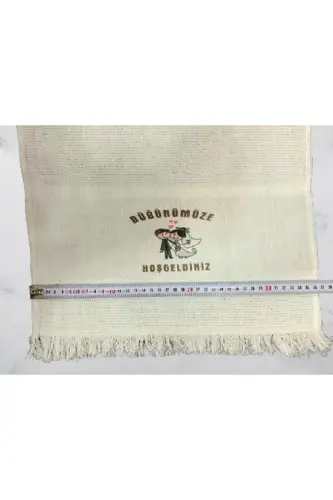 Wedding Towel Car Towel Convoy Towel 12 Pieces, Welcome to our wedding. okuluk.yörük Toy Dəsmal-white - 7