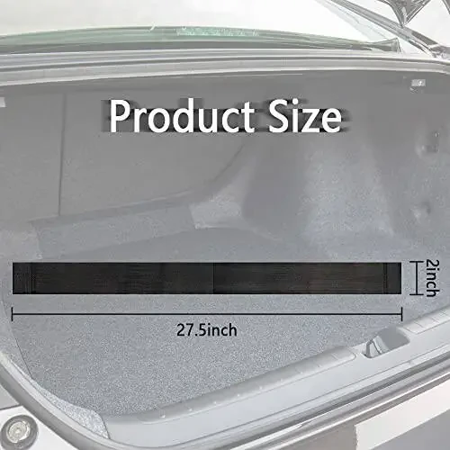 wedfish Elastic Car Trunk Organizer Straps with Hook and Loop Tape+2 