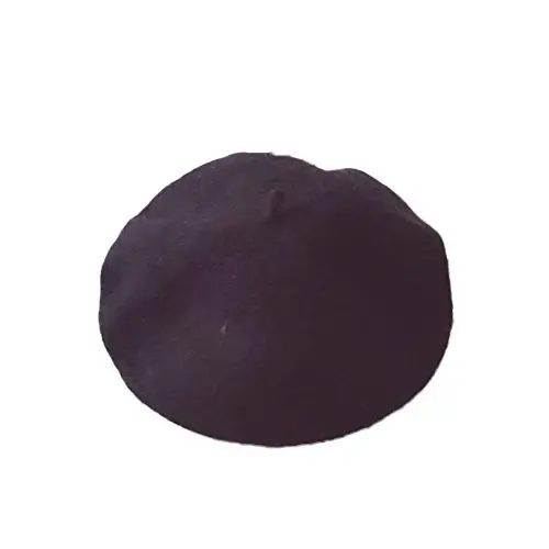 WeeH Beret Ayollar Qizlar Qishki Shlyapalar Jun Klassik Vintage Beanie Kepka - 1