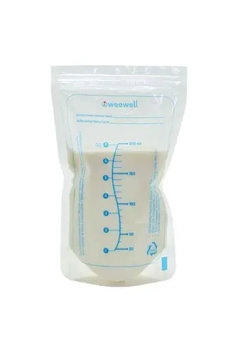 Weewell Breast Milk Storage Bag 200 ml 25 pcs - 1