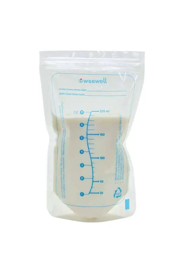 Weewell Breast Milk Storage Bag 200 ml 25 pcs - 1
