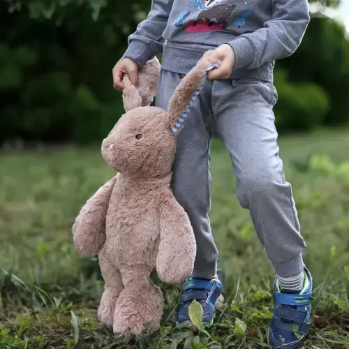 WEIGEDU Qudaloq Quyon O'yinchoqlari Pluş O'yinchoqlar Qiz do'sti Katta yoshlilar Bolalar uchun Pasxa Tug'ilgan kun Rojdestvo sovg'alari, 17.7 dyum - WEIGEDU (1)