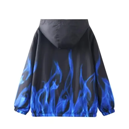 WELAKEN lightweight Jacket for Girls Kids & Toddler II Girls' Print Water-resistant Jacket - 4