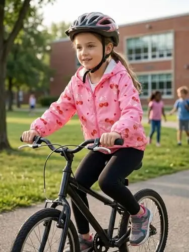WELAKEN lightweight Jacket for Girls Kids & Toddler II Girls' Print Water-resistant Jacket - 2