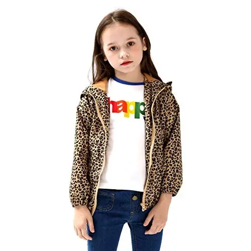 WELAKEN lightweight Jacket for Girls Kids & Toddler II Girls' Print Water-resistant Jacket - 2