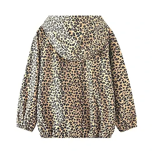WELAKEN lightweight Jacket for Girls Kids & Toddler II Girls' Print Water-resistant Jacket - 4