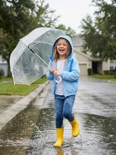 WELAKEN lightweight Jacket for Girls Kids & Toddler II Girls' Print Water-resistant Jacket - 4