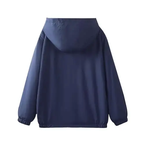WELAKEN lightweight Jacket for Girls Kids & Toddler II Girls' Print Water-resistant Jacket - 3