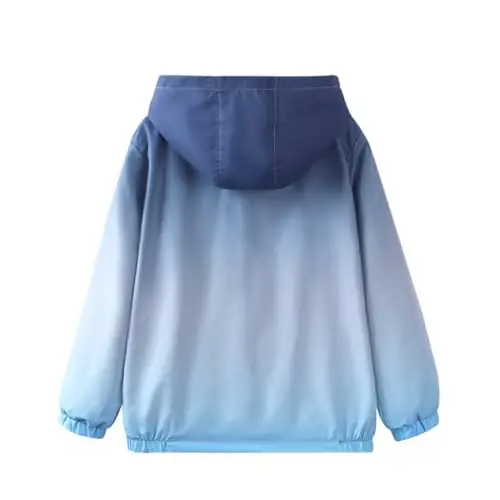WELAKEN lightweight Jacket for Girls Kids & Toddler II Girls' Print Water-resistant Jacket - 2