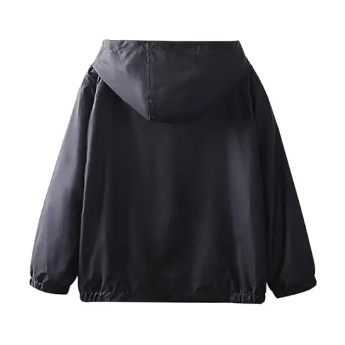 WELAKEN lightweight Jacket for Girls Kids & Toddler II Girls' Print Water-resistant Jacket - WELAKEN (1)