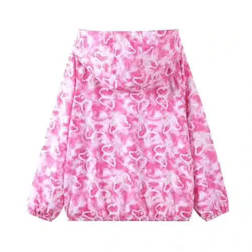 WELAKEN lightweight Jacket for Girls Kids & Toddler II Girls' Print Water-resistant Jacket - 2