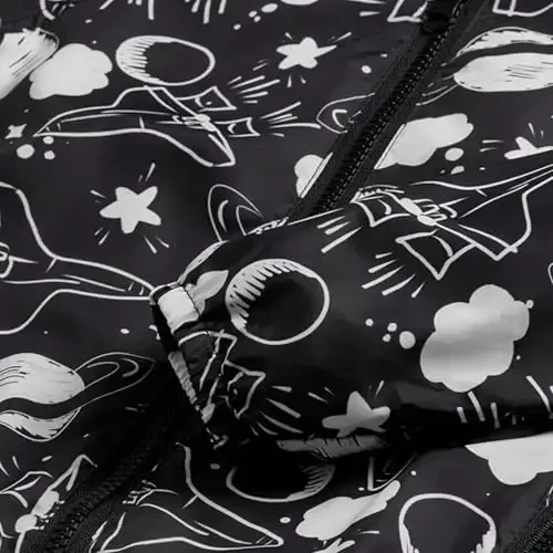 WELAKEN lightweight Jacket for Girls Kids & Toddler II Girls' Print Water-resistant Jacket - 3