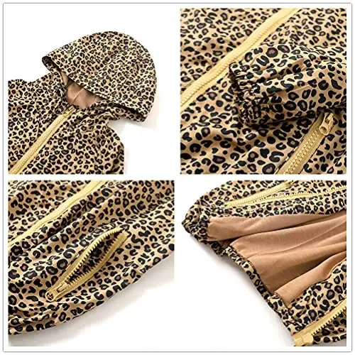 WELAKEN lightweight Jacket for Girls Kids & Toddler II Girls' Print Water-resistant Jacket - 4